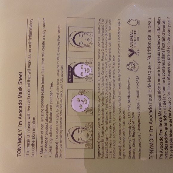 TONYMOLY - mask sheets - Picture 3 of 9